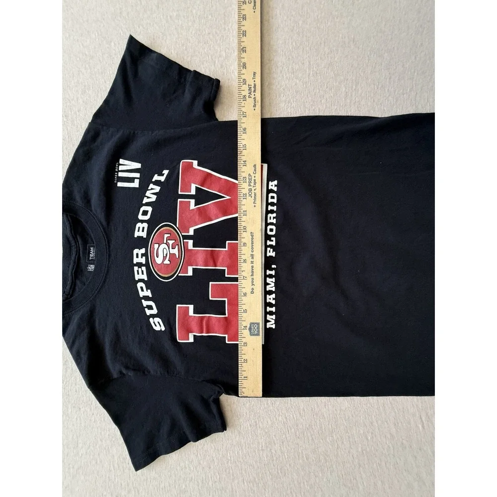 San Francisco 49ers Championship Black Tshirt Team Apparel Size Small